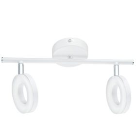   EGLO , 75202 , ODERZO , spot l&aacute;mpa , 3000 K , LED , 2X3,8W , IP20 , feh&eacute;r