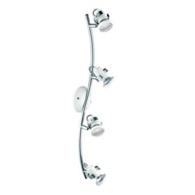   EGLO , 75297 , TUKON 3 , spot l&aacute;mpa , GU10 , 4X3W , IP20