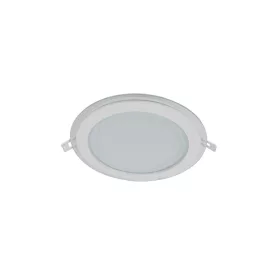 LED PANEL ÜVEG KEREK 18W 2700K