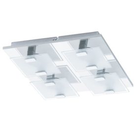   EGLO , 93314 , VICARO , fali-mennyezeti l&aacute;mpa , 3000 K , LED , 4X2,5W , IP20 , feh&eacute;r, &aacute;tl&aacute;tsz&oacute;