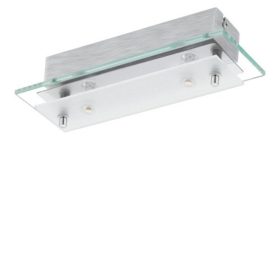   EGLO , 93885 , FRES 2 , fali-mennyezeti l&aacute;mpa , 3000 K , LED , 2X5,4W , IP20 , &aacute;tl&aacute;tsz&oacute;, feh&eacute;r