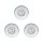 EGLO , 94978 , IGOA , spot l&aacute;mpa , GU10 , 3X3,3W , IP20, IP44