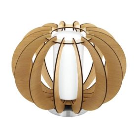   EGLO , 95603 , STELLATO 1 , asztali l&aacute;mpa , E27 , 1X60W , IP20 , juhar, feh&eacute;r