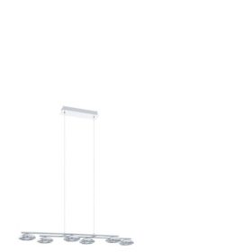   EGLO , 96512 , TARUGA 1 , f&uuml;ggeszt&eacute;k , 3000 K , LED , 6X4,5W , Yes , IP20 , feh&eacute;r