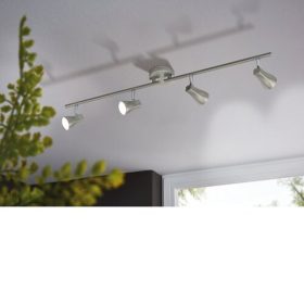   EGLO , 97826 , TIBERIO 1 , spot l&aacute;mpa , 3000 K , LED , 4X3W , IP20