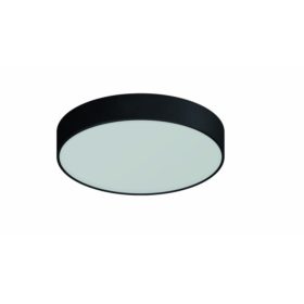   LED lámpatest , mennyezeti , kerek ,  50 cm , 48W , természetes fehér , fekete , STRÜHM ,Totem