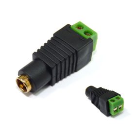 DC - Sorkapocs átalakító (2.1x5.5 mm) - anya