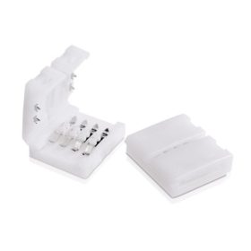   Forrasztásmentes gyorscsatlakozók 10 mm-es RGB LED szalaghoz