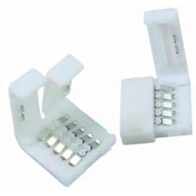   Forrasztásmentes gyorscsatlakozók , 10 mm-es RGBW LED szalaghoz