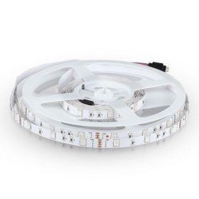   LED szalag , 5050 , 120 led/m , 9 W/m , RGB , LED szalag , 24 Volt DC , extra keskeny , 5 mm