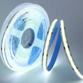   LED szalag , 12 Volt DC , COB , 300 LED/m , DOTLESS , 11 W/m , természetes fehér