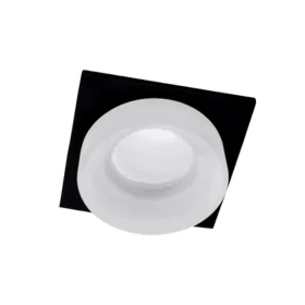 SA-045/1 SPOT LÁMPATEST 1XGU5.3 NÉGYZET FEKETE/FEHÉR