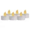 LED dekoráció – 6x teamécses, fehér, 6x CR2032, beltéri, vintage, IP20, EMOS, DCCV11