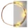 LED karácsonyi nano fényfüzér, réz, 0,9 m, 2x AA, beltéri, meleg fehér, időzítő, IP20, EMOS, D3AW06