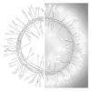 LED karácsonyi nano fényfüzér – süni, 2,4 m, 3x AA, beltéri, hideg fehér, időzítő, IP20, EMOS, D3FC01