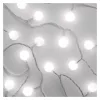LED fényfüzér, cseresznye – golyók 2,5 cm, 4 m, kültéri és beltéri, hideg fehér, időzítő, IP44, EMOS, D5AC01