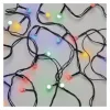 LED karácsonyi fényfüzér, cseresznye – golyók, 8 m, kültéri és beltéri, többszínű, program, RGB, IP44, EMOS, D5AM05