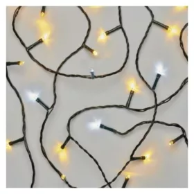   LED karácsonyi fényfüzér, 8 m, kültéri és beltéri, meleg/hideg fehér, időzítő, CCT, IP44, EMOS, D4AN04