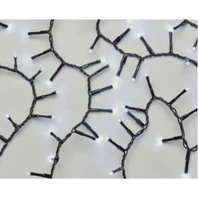   Led fényfüzér , beltéri/kültéri , 300 led , 6 m , hideg fehér , időzítős , IP44
