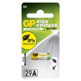 GP Speciális Alkáli elem 29AF (A32, L822) 9 V, 9V, B13951