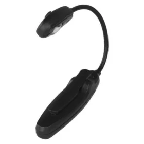 EMOS LED olvasólámpa csiptethető 10lm, fekete, P3400