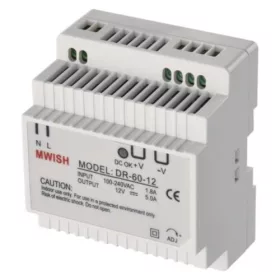 EMOS Tápregység 12 V/5 A DC DIN, H7009