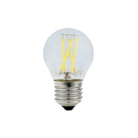   LED izzószálas izzó E27 G45, 4W, 6000K, hideg fehér, 400 lm, Optonica, 1867