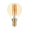 LED gyertyaizzó E14 G45 aranyüveg, 4W, 2500K, meleg fehér, 400 lm, Optonica, 1492