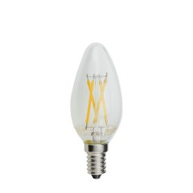   LED izzószálas gyertyaizzó c35 E14, 4W, 2700K, meleg fehér, 400 lm, Optonica, 1472