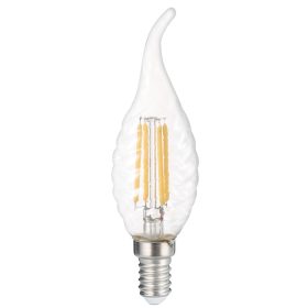   LED gyertya c35 E14 4w izzófül, 2700K, meleg fehér, 400 lm, Optonica, 1414