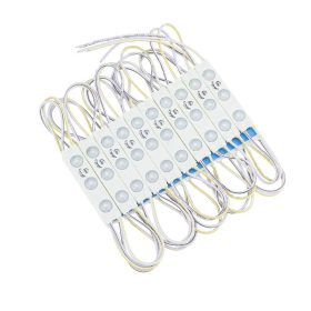   LED lencse modul 3 2835, 0,72W, kék, dimmelhető, 80 lm, IP65, Optonica, 4515