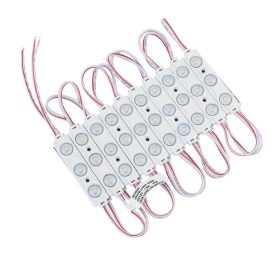   LED lencse modul 3 2835, 1,5W, 3000K, meleg fehér, dimmelhető, 120 lm, IP65, Optonica, 4523