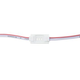 LED modul 3 3014, 0,36W, zöld, 30 lm, IP65, Optonica, 4535