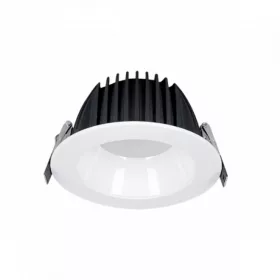   LED panel , mélysugárzó , 15W , süllyesztett , kerek , természetes fehér , IP44 , Elmark