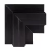R20 beépített szögletes csatlakozó, fekete, Optonica, 5453