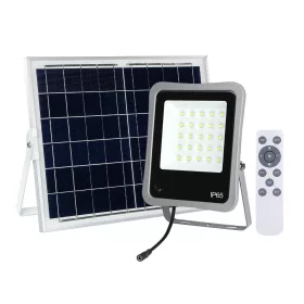   Napelemes LED reflektor + távirányító, 8W, 6000K, hideg fehér, 500 lm, IP65, Optonica, 5456