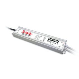   LED tápegység , 12 Volt , 150 Watt , 12A , kültéri , vízálló , IP67 , Scharfer , 7 év garancia
