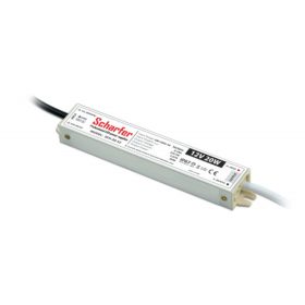   LED tápegység , 12 Volt , 20 Watt , 1,67A , kültéri , vízálló , IP67 , Scharfer , 7 év garancia