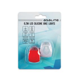 Asalite LED Szilikonos Bicikli Lámpa 0,2W (7 lumen)