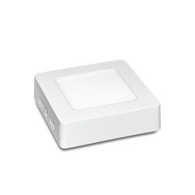   LED panel , 6W , falon kívüli , négyzet , természetes fehér , Epistar chip , 2 + 1 év garancia , LEDISSIMO