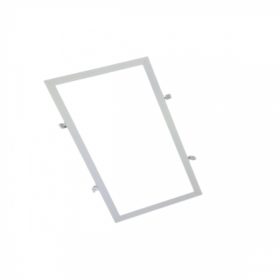   Led panel , beépítő keret , gipszkartonba süllyeszthető , 600 x 300 mm , fehér , LEDISSIMO