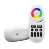 RGB  és RGBW távirányító , Dimmer , 4 csoport (zóna) , group control , fekete gombok , Miboxer (Mi-Light) , FUT095