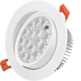   RGB-CCT LED panel , 9W , süllyesztett , szpot , billenthető , kerek , dimmelhető , színes, állítható fehér színárnyalat , SMART , Miboxer (Mi-Light) , FUT062