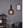 LED lámpa , függeszték , mennyezeti , E27 foglalat , fekete , 31 cm , EGLO , VELASCO , 900153