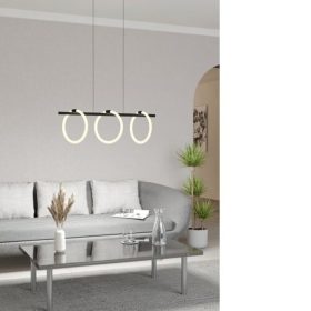   EGLO , 900562 , CARANACOA , f&uuml;ggeszt&eacute;k , 3000 K , LED , 3X9W , IP20 , feh&eacute;r