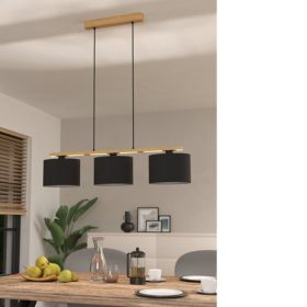   EGLO , 900313 , CASTRALVO , f&uuml;ggeszt&eacute;k , E27 , 3X40W , IP20 , fekete