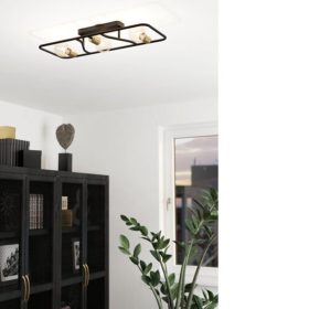   EGLO , 900367 , MESSINARO , mennyezeti l&aacute;mpa , E27 , 3X40W , IP20