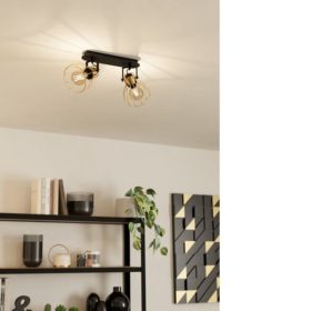   EGLO , 900383 , SAMBATELLO , spot l&aacute;mpa , E27 , 2X40W , IP20