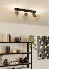   EGLO , 900384 , SAMBATELLO , spot l&aacute;mpa , E27 , 3X40W , IP20