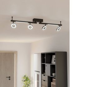   EGLO , 900516 , CARDILLIO 2 , spot l&aacute;mpa , 3000 K , LED , 4X3,2W , IP20 , szatin&aacute;lt